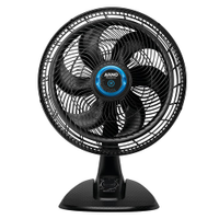 Ventilador de Mesa Arno Ultra Silence Force Repelente VD55 40cm, 6 Pás, 3 Velocidades - Preto - 110V