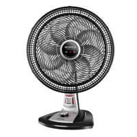 Ventilador Mondial Turbo Repelente Pastilha VTX-40-8P-RP 40CM Mesa 8 Pás Preto 220V 4004-0