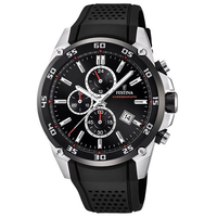 Relógio Festina Originals Masculino Borracha Preta