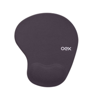 Mousepad Gel Oex Confort Mp200 - Cinza