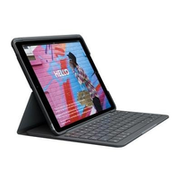 Capa com Teclado Logitech Slim Folio Pro Bluetooth LE para iPad Pro 12.9" (3ª/ 4ª Geração) com Iluminação, Suporte Apple Pencil - 920-009703