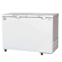 Freezer Horizontal 2 Tampas Fricon Dupla Ação 411 Litros HCED411 Branco - 220V