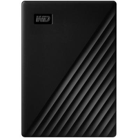 HD WD Externo Portátil My Passport, 2TB, USB 3.2 - WDBYVG0020BBK-WESN