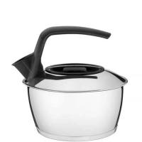Chaleira Inox 1,5L Tramontina cabo preto