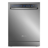 Lava-Louças Electrolux Home Pro Inox com 14 Serviços, 7 Programas de Lavagem e Painel Digital - LP14X