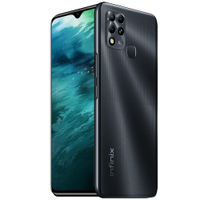 Smartphone Infinix Hot 11 Preto 128GB, 4GB RAM, Câmera Tripla até 50 MP, Bateria de 6000 mAh,Tela 6,82 de 90 Hz HD , Dual Chip