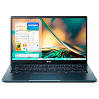 Notebook Acer Core i5- 1135G7 8GB 512GB SSD Tela 14 Pol Windows 11 Swift 3 SF314-511-55CK Azul / Bivolt
