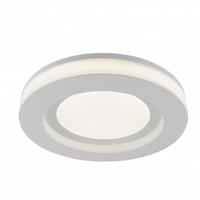 Plafon Led Moscou Branco - Hevvy
