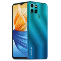 Smartphone Infinix Smart 6 Verde 64GB, 2GB de RAM, Câmera Dupla de 8MP, Bateria de 5000mAh, Tela 6.6 HD, Dual Chip