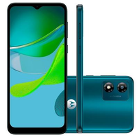Smartphone Motorola Moto E13, 64GB, 4GB RAM, Octa Core, Câmera 13MP, Tela de 6.5, Verde - PAXV0010BR