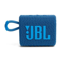Caixa de Som Portátil GO3 Eco à Prova Dágua JBL Azul / Bivolt