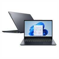 Notebook Lenovo IdeaPad 1i i3-1215U 4GB 128GB SSD Windows 11 14" 83AF0007BR Abyss Blue