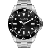 Relogio Mondaine Masculino Ref: 32549G0Mvne1 Casual Prateado