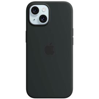 Capa iPhone 15 de Silicone com MagSafe Preto - Apple - MT0J3ZM/A