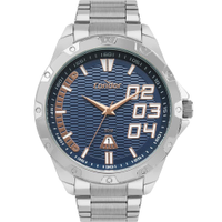 Relógio Condor Masculino Speed Prata - COPC32HW/4A COPC32HW/4A