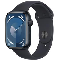 Apple Watch Series 9 (GPS 45 mm) Caixa Meia-noite em Alumínio com Pulseira Esportiva Meia-noite - MG