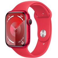 Apple Watch Series 9 (GPS 41 mm) Caixa de Alumínio (PRODUCT)RED, Pulseira Esportiva (PRODUCT)RED P/M