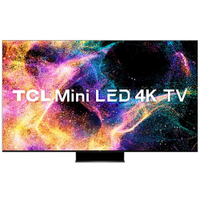 Smart TV QLED Mini LED 65" 4K UHD TCL C845 Google TV, Dolby Vision Atmos, DTS, WiFi Dual Band, Bluetooth Integrado e Comando de Voz à Distância