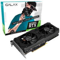 GeForce RTX 3060 12GB GDDR6 192bits - OC - GALAX 36NOL7MD1VOC - Selo LHR