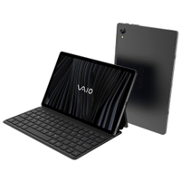 Tablet VAIO TL10 Tela 10.4 2K, 128GB, 8GB RAM, 4G, Wi-Fi, Câmera 8MP, Android 13, Octa-Core, 7000mAh e Teclado Inteligente Magnético - Preto Nanquim