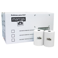 Bobina Pratik Papel 79mm Modelo 80 Térmico 30m Branca 1V 44g - Embalagem com 30 Unidades