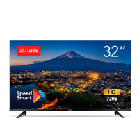Smart TV DLED 32" AIWA AWS-32BL1 HDR10 com Wi-Fi, 2 USB, 3 HDMI, Processador Quad Core, Dolby Aúdio, 60Hz