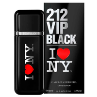 Carolina Herrera 212 Vip Men Black I Love NY Eau de Parfum 100ml Único