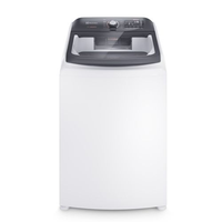 Lavadora de Roupas Electrolux LEC17 Premium Care com Cesto Inox, Jet&Clean e Time Control Branca 17kg - 110V