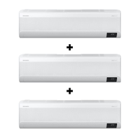 Kit 3 Ar Condicionados 12.000 Btu Sem Vento Samsung WindFree Frio 220V - 220V