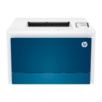Impressora HP Laser Pro 4203DW | Laser, Colorida, Wi-Fi, USB, Branco/Azul