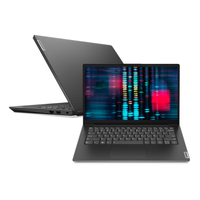 Notebook Lenovo V14 I3-1215U 4GB 128GB SSD Linux 14" FHD 82ULS00300 Preto