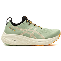 Tênis ASICS GEL-Nimbus 26 TR - Masculino - Verde com Creme e Laranja