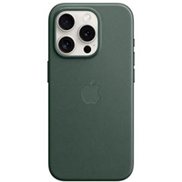 Capa para iPhone 15 Pro com MagSafe em Tecido FineWoven Verde Perene - Apple - MT4U3ZM/A
