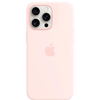 Capa para iPhone 15 Pro Max com MagSafe de Silicone Rosa-claro - Apple - MT1U3ZM/A