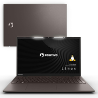 Notebook Positivo Vision i15 Intel® Core® i5 Linux 8GB 512GB SSD FullHD Lumina Bar - Cinza