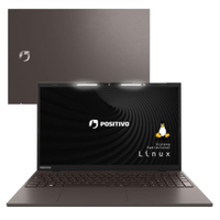 Notebook Positivo Vision i15 Core i5 1135G7 8GB RAM DDR4 512GB SSD 15.6 Full HD Linux - Cinza