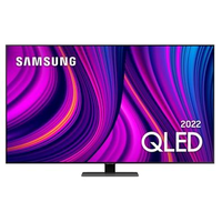 Smart TV Samsung 55 Polegadas QLED 4K, 4 HDMI, 2 USB, Wi-Fi, Bluetooth, Modo Game, IA, Alexa e Google Assistente, Preto - QN55Q80BAGXZD