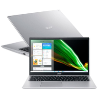 Notebook Acer Core i5-1135G7 8GB 256GB SSD Tela 15.6 Windows 11 Aspire 5 A515-56-55LD