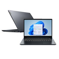 Notebook Lenovo Ideapad 1i, Intel Core i7 1255U, 16GB, 512GB SSD, Tela de 14", Abyss Blue - 83AF0002BR