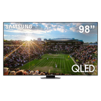 Smart TV QLED 98 4K Samsung 98Q80C com Processador com IA, Gaming Hub, FreeSyncm, SmartThings Wi-Fi Bluetooth USB