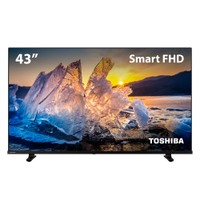 TV LED 43 Full HD Toshiba 43TB021M com Conversor Digital Integrado, Wi-Fi, HDMI, USB