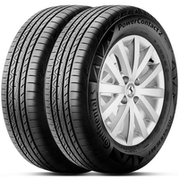 Kit 2 Pneu Continental Aro 14 185/60r14 82h PowerContact2