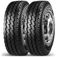 Kit 2 Pneu Sestante by Pirelli Aro 22.5 295/80r22.5 152/148L TL On-Off Multiaxle M+S