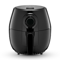 Fritadeira Elétrica Sem Óleo Air Fryer Elgin Quick Fryer 4 Litros - Preto - 110V