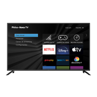 Smart TV Philco 55" PTV55G52R2C Roku Tv 4K Dolby HDR10 LED