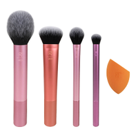 Kit de pincéis para maquiagem everyday essentials real techniques