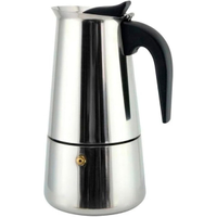 Caféteira Italiana Inox Premium para 6 xicaras