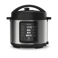 Panela Elétrica de Pressão Electrolux EX PCC15 por Rita Lobo com Display Digital 5L Inox e Preta - 220V
