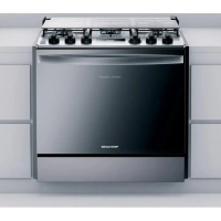 Fogão Brastemp 5 Bocas De Embutir Inox Com Turbo Chama E Touch Timer BYS5PCR Bivolt