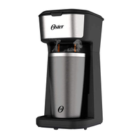 Cafeteira Oster 2day Inox 2 em 1 com Copo Térmico 127V